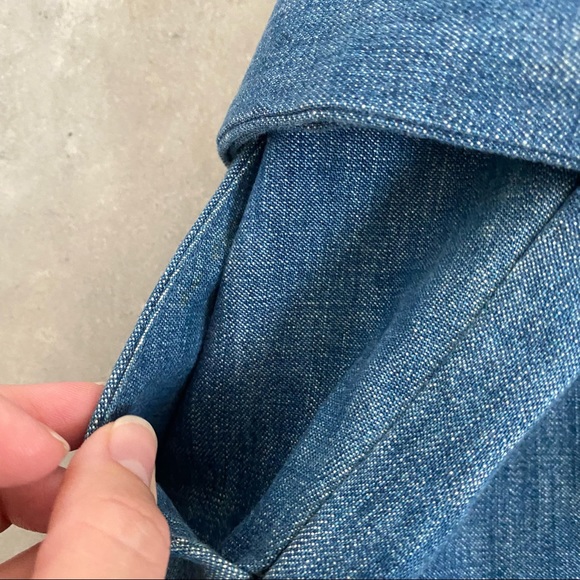 3.1 Phillip Lim blue paper bag mini skirt chambray size 4 - Picture 8 of 8